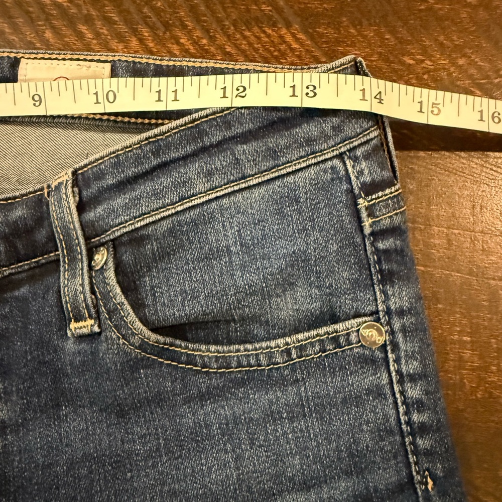 AG Adriano Goldschmied B-Type 02 Cigarette Jeans 27 Dark Wash Straight - Picture 5 of 14